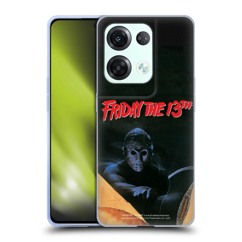 Friday the 13th Part III Key Art Poster 2 Soft Gel Case for OPPO Reno8 Pro