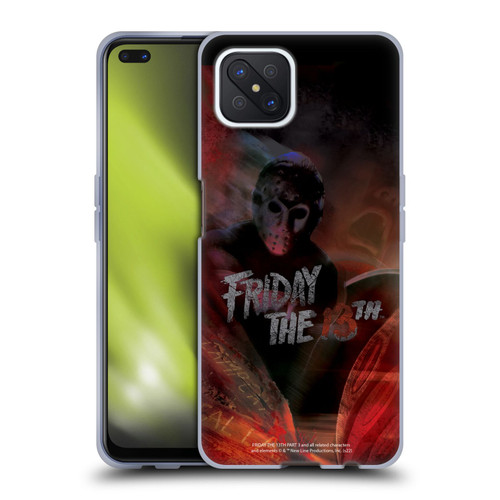 Friday the 13th Part III Key Art Poster Soft Gel Case for OPPO Reno4 Z 5G
