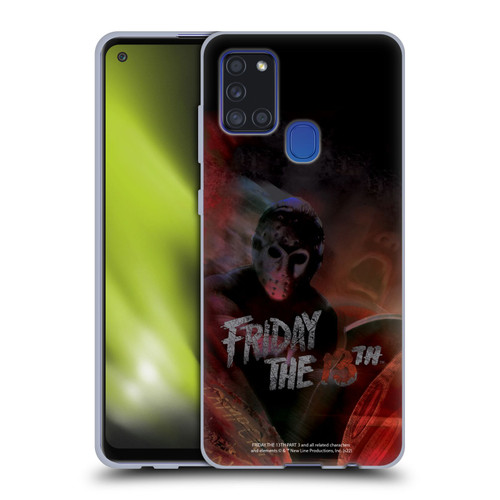 Friday the 13th Part III Key Art Poster Soft Gel Case for Samsung Galaxy A21s (2020)