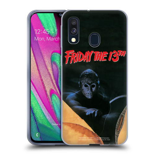 Friday the 13th Part III Key Art Poster 2 Soft Gel Case for Samsung Galaxy A40 (2019)