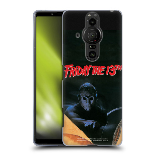 Friday the 13th Part III Key Art Poster 2 Soft Gel Case for Sony Xperia Pro-I