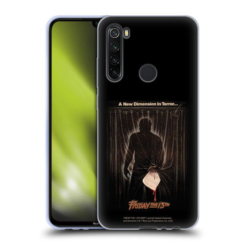 Friday the 13th Part III Key Art Poster 3 Soft Gel Case for Xiaomi Redmi Note 8T