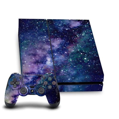 Cosmo18 Art Mix Galaxy Vinyl Sticker Skin Decal Cover for Sony PS4 Console & Controller