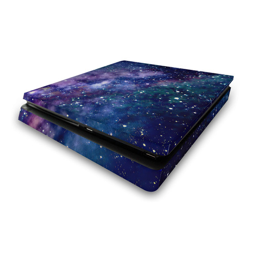Cosmo18 Art Mix Galaxy Vinyl Sticker Skin Decal Cover for Sony PS4 Slim Console