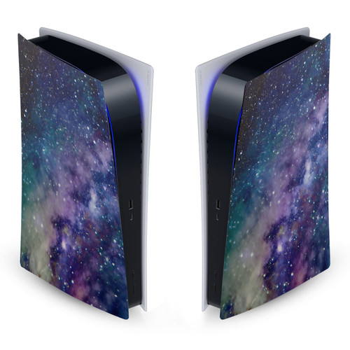 Cosmo18 Art Mix Galaxy Vinyl Sticker Skin Decal Cover for Sony PS5 Digital Edition Console