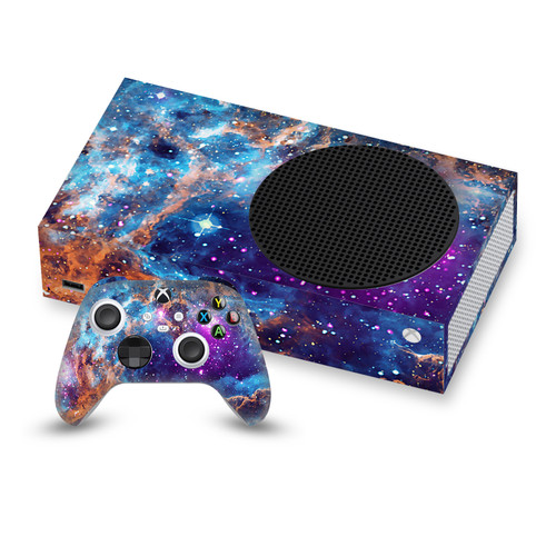 Cosmo18 Art Mix Lobster Nebula Vinyl Sticker Skin Decal Cover for Microsoft Series S Console & Controller