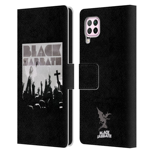 Black Sabbath Key Art Victory Leather Book Wallet Case Cover For Huawei Nova 6 SE / P40 Lite