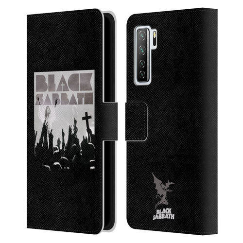 Black Sabbath Key Art Victory Leather Book Wallet Case Cover For Huawei Nova 7 SE/P40 Lite 5G