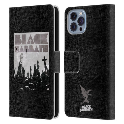 Black Sabbath Key Art Victory Leather Book Wallet Case Cover For Apple iPhone 14
