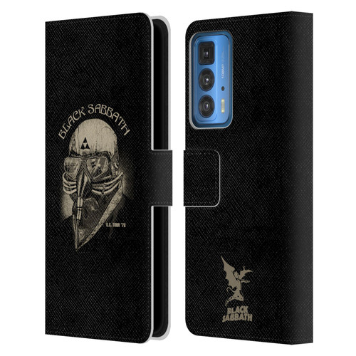 Black Sabbath Key Art US Tour 78 Leather Book Wallet Case Cover For Motorola Edge 20 Pro