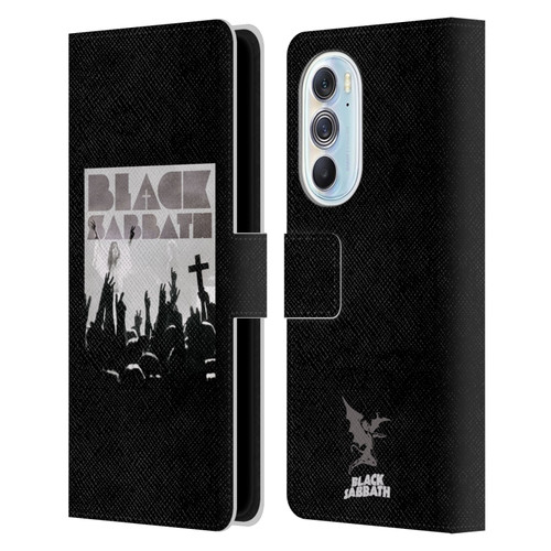 Black Sabbath Key Art Victory Leather Book Wallet Case Cover For Motorola Edge X30