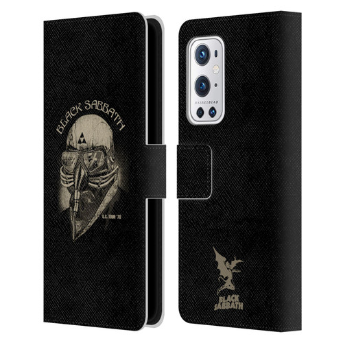 Black Sabbath Key Art US Tour 78 Leather Book Wallet Case Cover For OnePlus 9 Pro