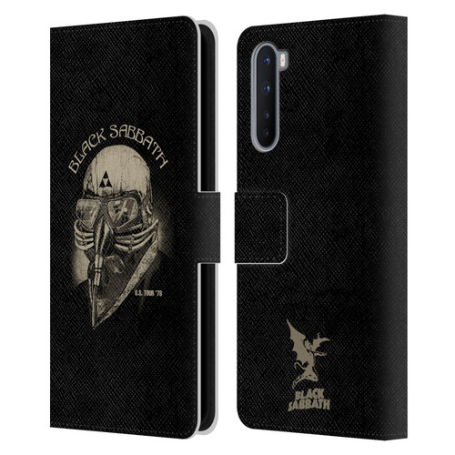 Black Sabbath Key Art US Tour 78 Leather Book Wallet Case Cover For OnePlus Nord 5G