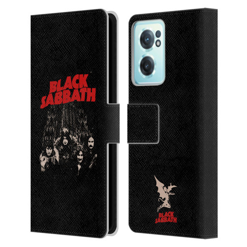 Black Sabbath Key Art Red Logo Leather Book Wallet Case Cover For OnePlus Nord CE 2 5G