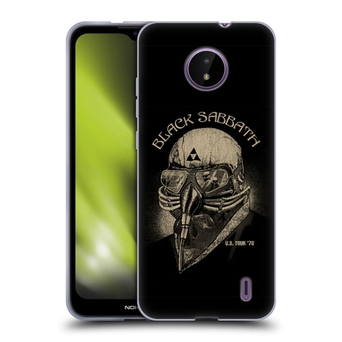Black Sabbath Key Art US Tour 78 Soft Gel Case for Nokia C10 / C20