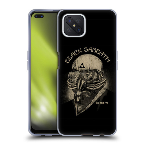 Black Sabbath Key Art US Tour 78 Soft Gel Case for OPPO Reno4 Z 5G