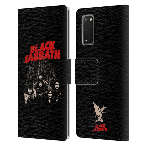 Black Sabbath Key Art Red Logo Leather Book Wallet Case Cover For Samsung Galaxy S20 / S20 5G