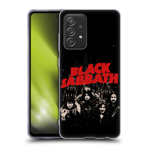 Black Sabbath Key Art Red Logo Soft Gel Case for Samsung Galaxy A52 / A52s / 5G (2021)