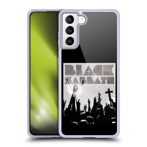Black Sabbath Key Art Victory Soft Gel Case for Samsung Galaxy S21+ 5G