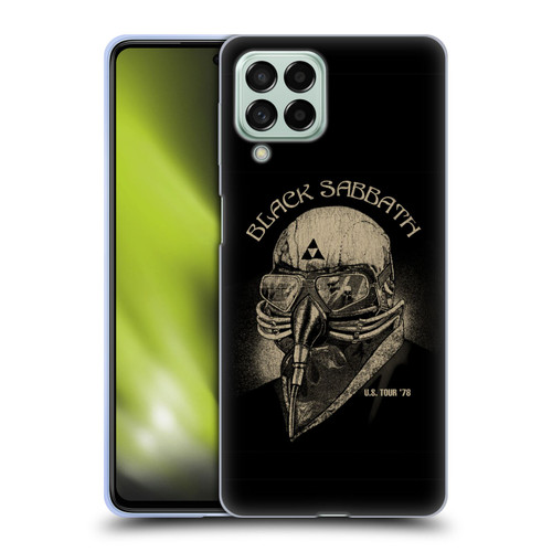 Black Sabbath Key Art US Tour 78 Soft Gel Case for Samsung Galaxy M53 (2022)