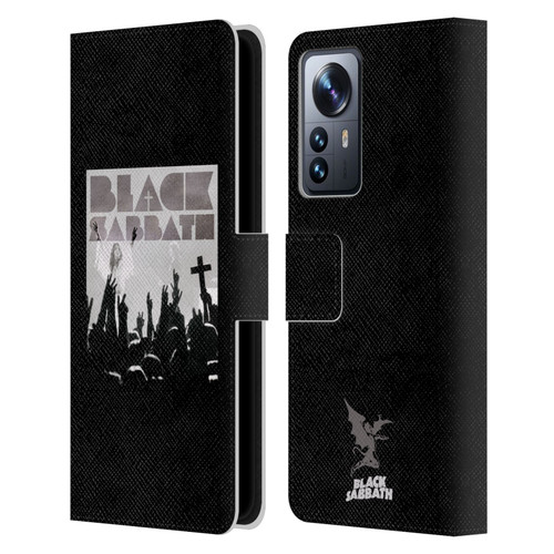 Black Sabbath Key Art Victory Leather Book Wallet Case Cover For Xiaomi 12 Pro