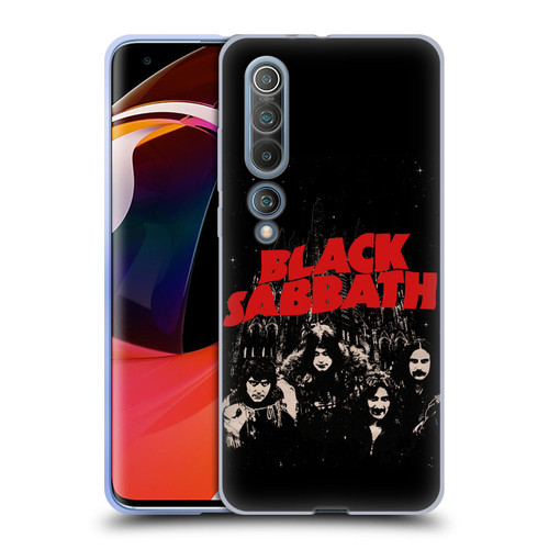 Black Sabbath Key Art Red Logo Soft Gel Case for Xiaomi Mi 10 5G / Mi 10 Pro 5G