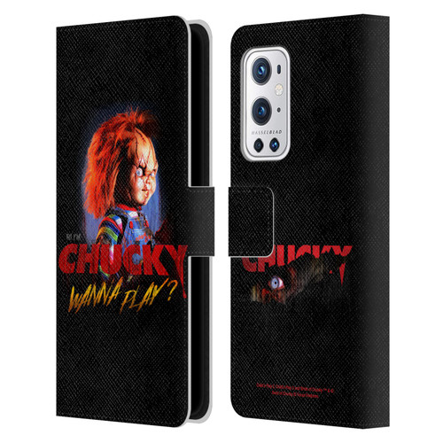 Child's Play Key Art Wanna Play 2 Leather Book Wallet Case Cover For OnePlus 9 Pro