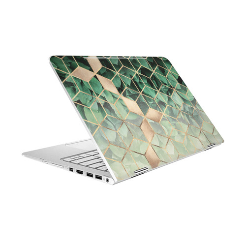 Elisabeth Fredriksson Sparkles Leaves And Cubes Vinyl Sticker Skin Decal Cover for HP Spectre Pro X360 G2