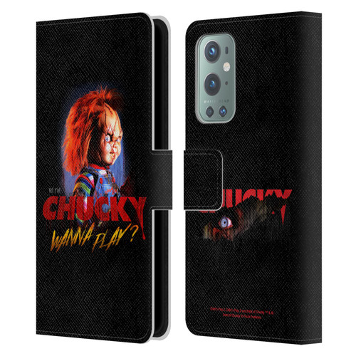 Child's Play Key Art Wanna Play 2 Leather Book Wallet Case Cover For OnePlus 9