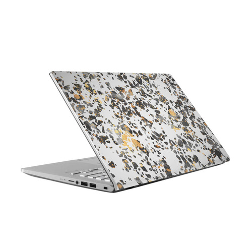 Elisabeth Fredriksson Sparkles Gold Speckled Terrazzo Vinyl Sticker Skin Decal Cover for Asus Vivobook 14 X409FA-EK555T