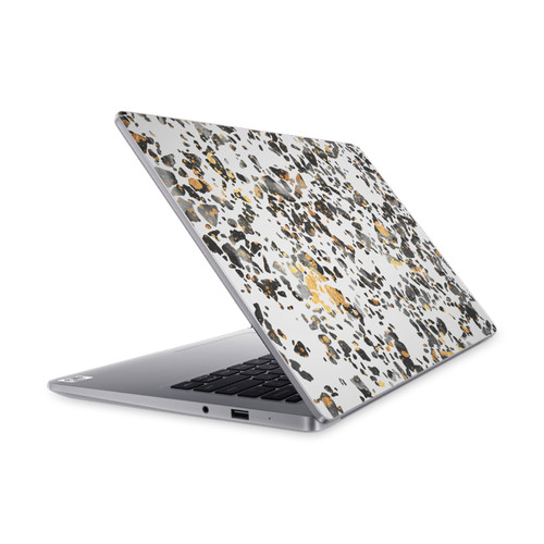 Elisabeth Fredriksson Sparkles Gold Speckled Terrazzo Vinyl Sticker Skin Decal Cover for Xiaomi Mi NoteBook 14 (2020)