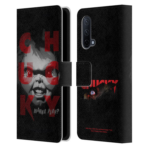 Child's Play Key Art Wanna Play 3 Leather Book Wallet Case Cover For OnePlus Nord CE 5G