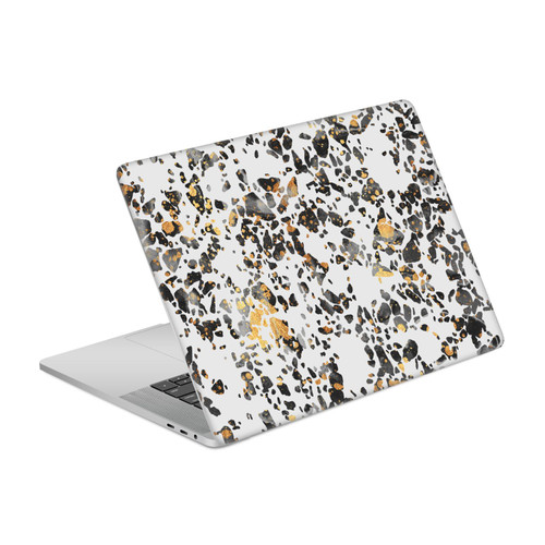 Elisabeth Fredriksson Sparkles Gold Speckled Terrazzo Vinyl Sticker Skin Decal Cover for Apple MacBook Pro 15.4" A1707/A1990