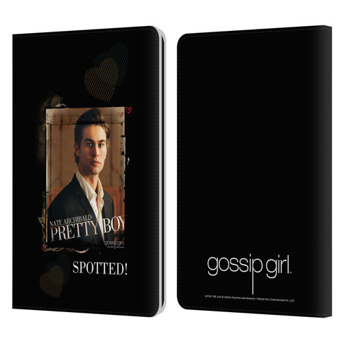 Gossip Girl Graphics Nate Leather Book Wallet Case Cover For Amazon Kindle Paperwhite 1 / 2 / 3