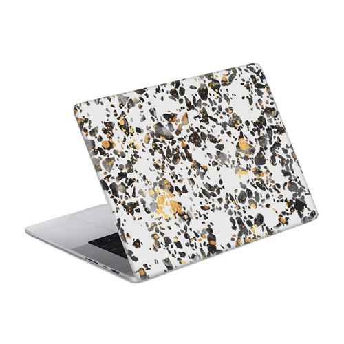 Elisabeth Fredriksson Sparkles Gold Speckled Terrazzo Vinyl Sticker Skin Decal Cover for Apple MacBook Pro 14" A2442