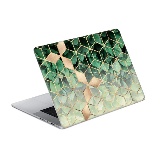 Elisabeth Fredriksson Sparkles Leaves And Cubes Vinyl Sticker Skin Decal Cover for Apple MacBook Pro 16" A2485