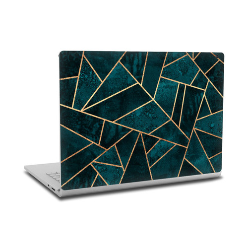 Elisabeth Fredriksson Sparkles Deep Teal Stone Vinyl Sticker Skin Decal Cover for Microsoft Surface Book 2