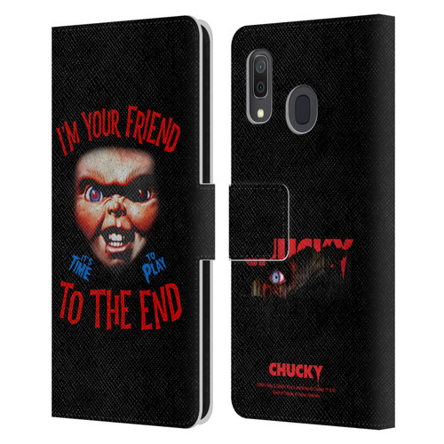 Child's Play Key Art Friend To The End Leather Book Wallet Case Cover For Samsung Galaxy A33 5G (2022)