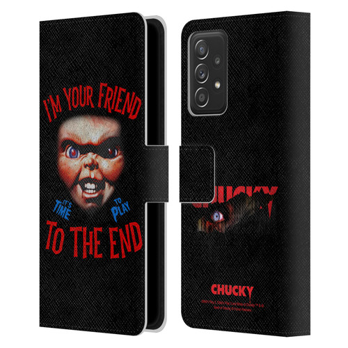 Child's Play Key Art Friend To The End Leather Book Wallet Case Cover For Samsung Galaxy A52 / A52s / 5G (2021)