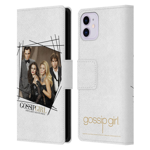 Gossip Girl Graphics Poster 2 Leather Book Wallet Case Cover For Apple iPhone 11