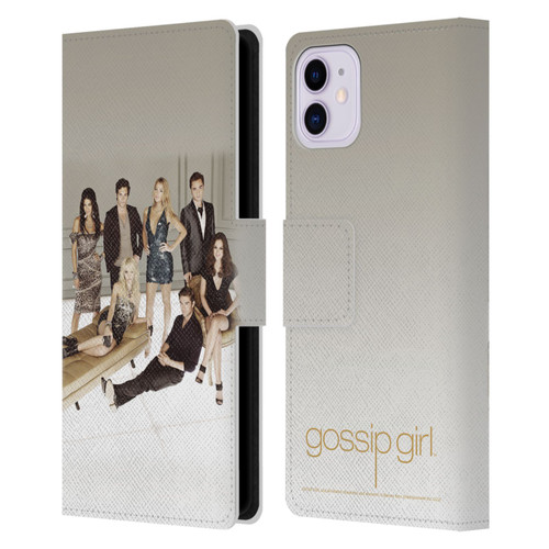 Gossip Girl Graphics Poster Leather Book Wallet Case Cover For Apple iPhone 11