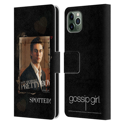 Gossip Girl Graphics Nate Leather Book Wallet Case Cover For Apple iPhone 11 Pro Max