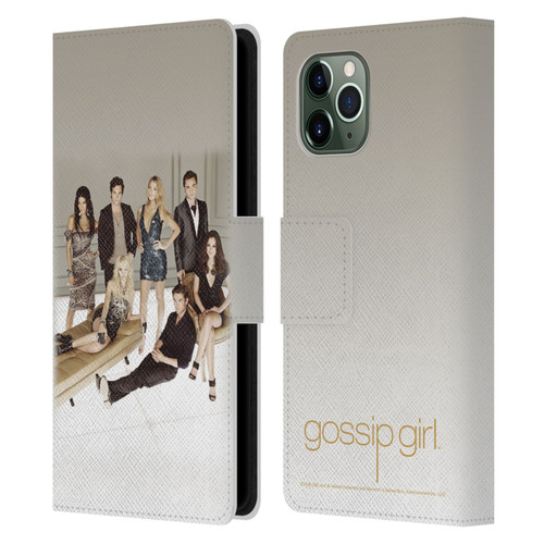 Gossip Girl Graphics Poster Leather Book Wallet Case Cover For Apple iPhone 11 Pro