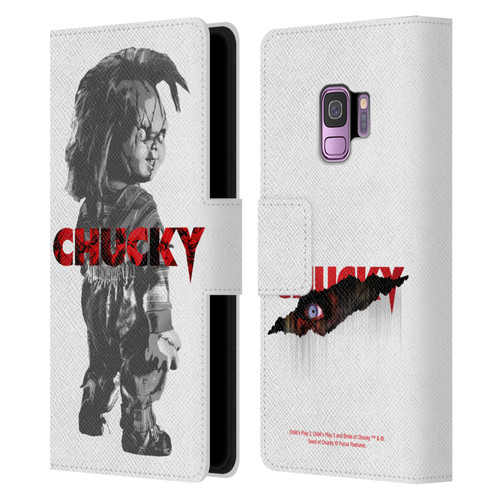 Child's Play Key Art Doll Leather Book Wallet Case Cover For Samsung Galaxy S9