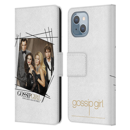 Gossip Girl Graphics Poster 2 Leather Book Wallet Case Cover For Apple iPhone 14