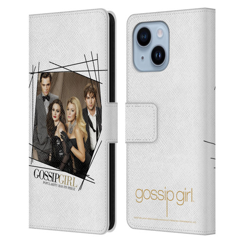 Gossip Girl Graphics Poster 2 Leather Book Wallet Case Cover For Apple iPhone 14 Plus