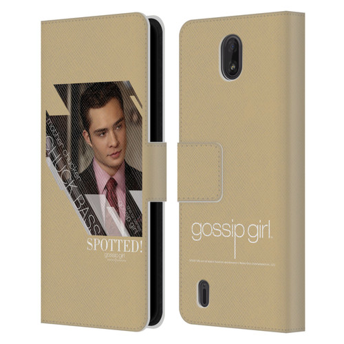 Gossip Girl Graphics Chuck Leather Book Wallet Case Cover For Nokia C01 Plus/C1 2nd Edition