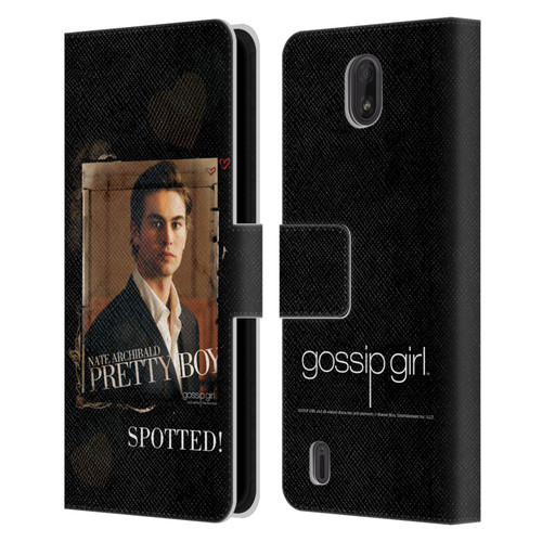 Gossip Girl Graphics Nate Leather Book Wallet Case Cover For Nokia C01 Plus/C1 2nd Edition