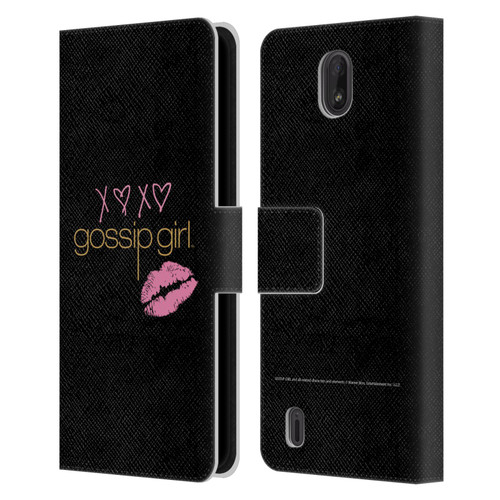 Gossip Girl Graphics XOXO Leather Book Wallet Case Cover For Nokia C01 Plus/C1 2nd Edition