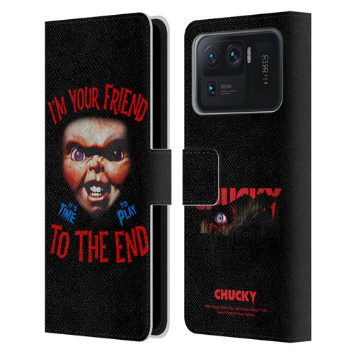 Child's Play Key Art Friend To The End Leather Book Wallet Case Cover For Xiaomi Mi 11 Ultra